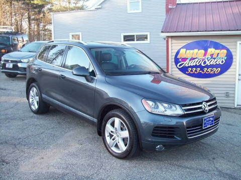 2014 Volkswagen Touareg for sale at Auto Pro Auto Sales in Lewiston ME