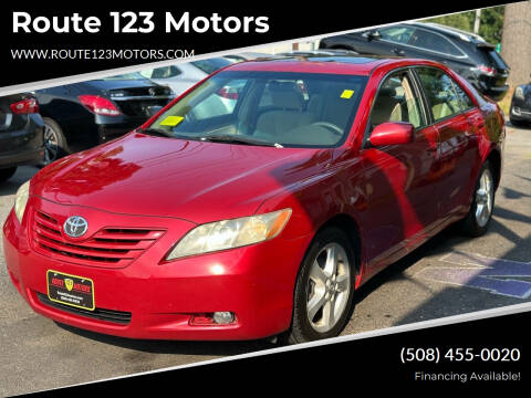 2007 Toyota Camry for sale at Route 123 Motors in Norton MA