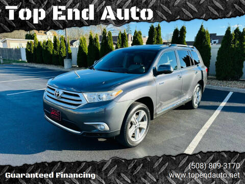 2013 Toyota Highlander for sale at Top End Auto in North Attleboro MA