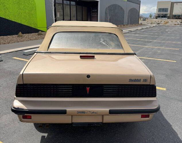 1987 Pontiac Sunbird