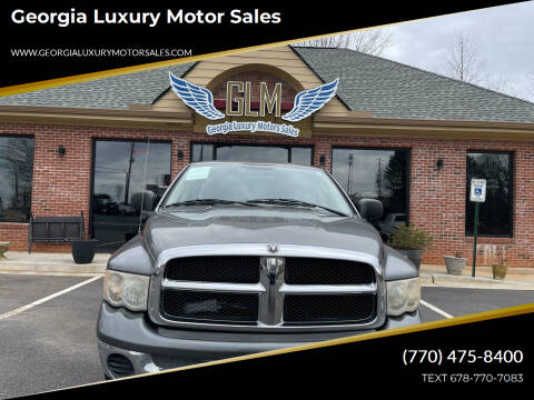 2005 Dodge Ram Pickup 1500 for sale at Georgia Luxury Motor Sales in Cumming GA