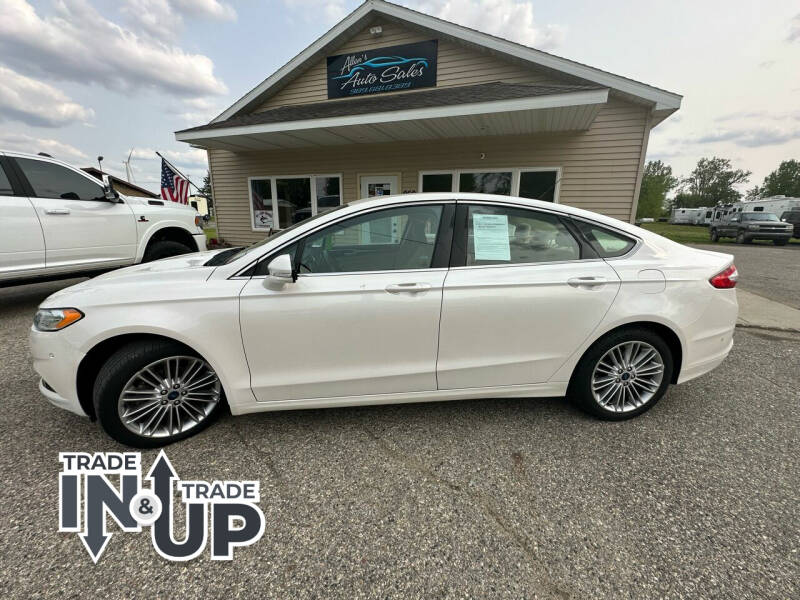 2014 Ford Fusion for sale at Allen's Auto Sales in Saint Louis MI