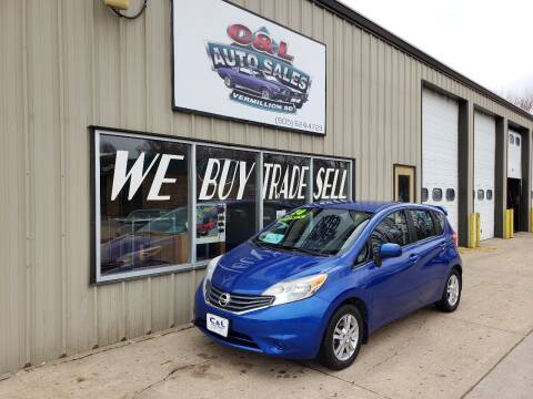 2014 Nissan Versa Note for sale at C&L Auto Sales in Vermillion SD