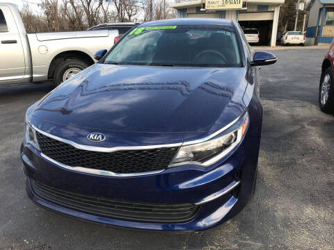 2018 Kia Optima for sale at Robert Baum Motors in Holton KS