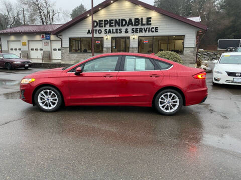 2020 Ford Fusion for sale at Dependable Auto Sales and Service in Binghamton NY