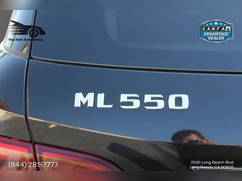 2014 Mercedes-Benz M-Class ML 550