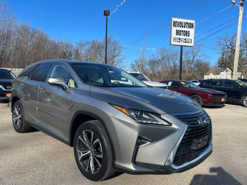 2018 Lexus RX 350L for sale at REVOLUTION MOTORS LLC in Waukegan IL