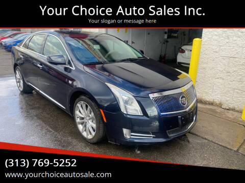 2013 Cadillac XTS for sale at Your Choice Auto Sales Inc. in Dearborn MI