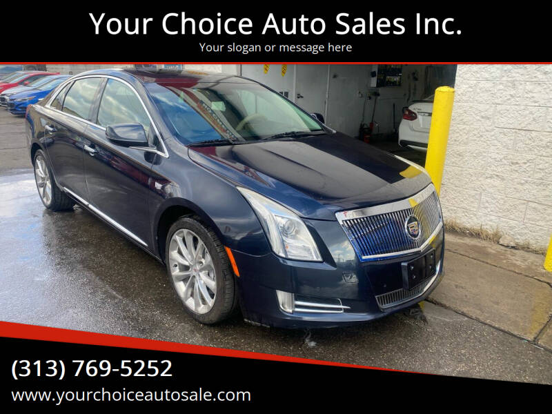 2013 Cadillac XTS for sale at Your Choice Auto Sales Inc. in Dearborn MI