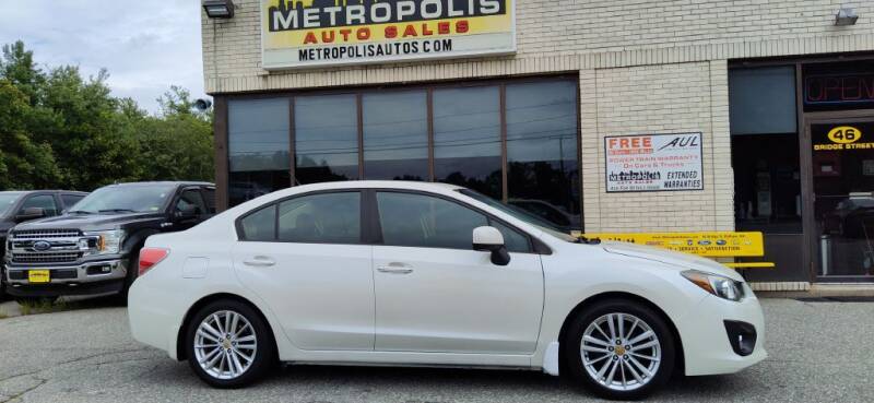 2014 Subaru Impreza for sale at Metropolis Auto Sales in Pelham NH
