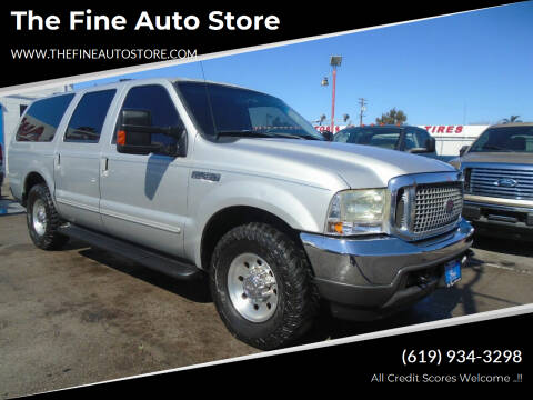 2000 Ford Excursion for sale at The Fine Auto Store in Imperial Beach CA