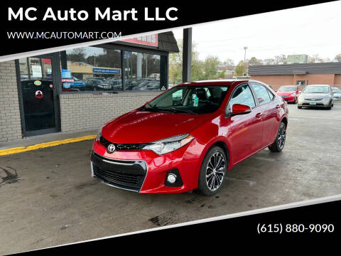 2016 Toyota Corolla for sale at MC Auto Mart LLC in Hermitage TN