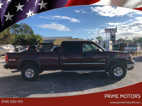 2003 Chevrolet Silverado 2500HD for sale at Prime Motors in Sarasota FL