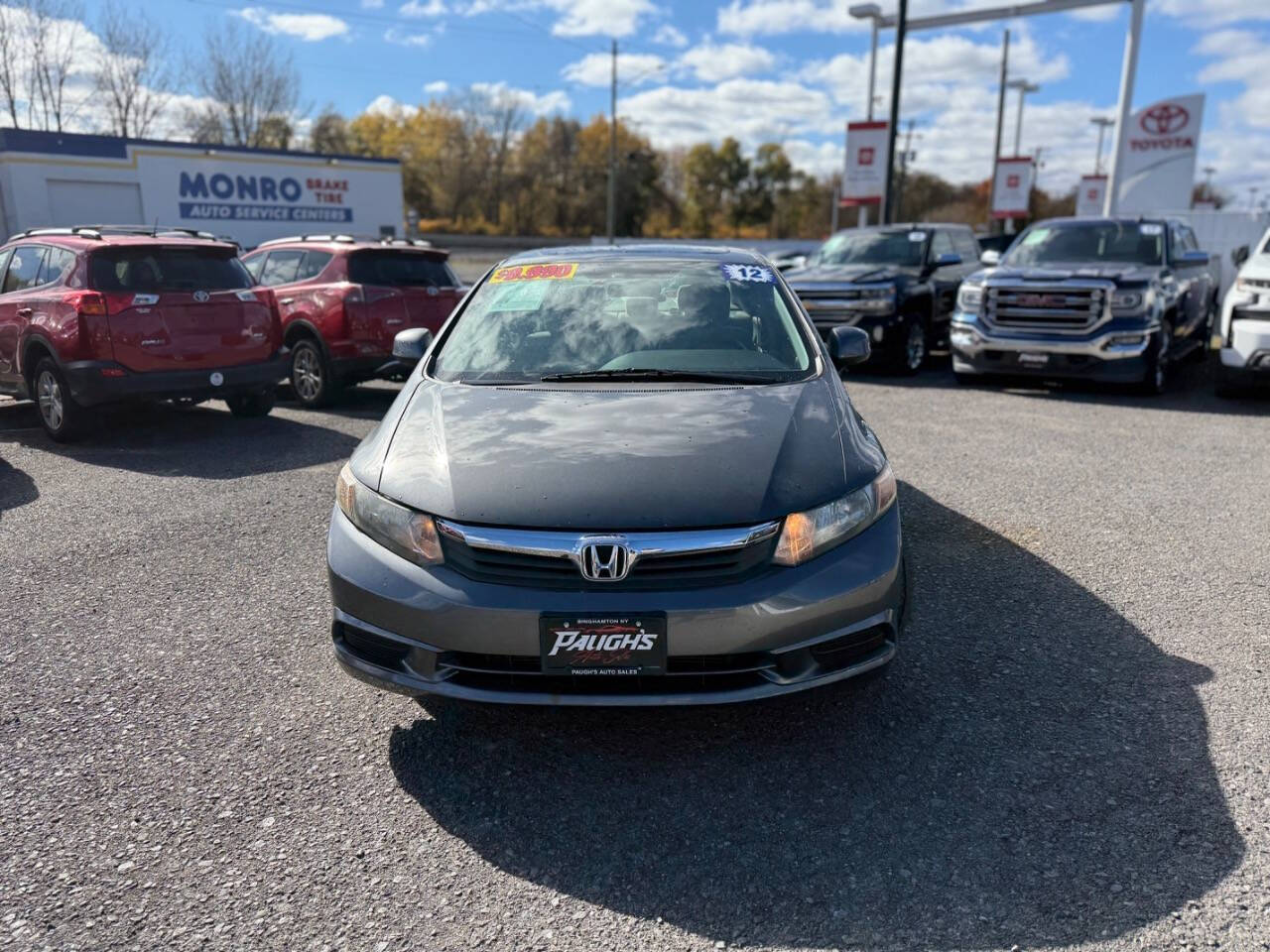 2012 Honda Civic for sale at Paugh s Auto Sales in Binghamton, NY