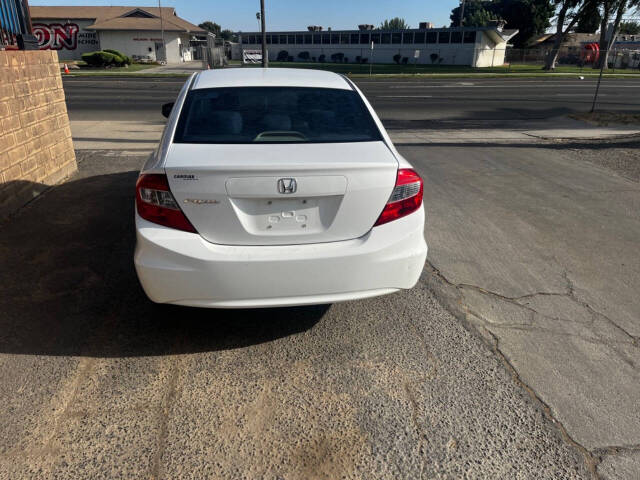 2012 Honda Civic for sale at PAYMENTS AUTO SALES,LLC. in Chowchilla, CA