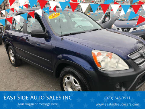 2005 Honda CR-V for sale at EAST SIDE AUTO SALES INC in Paterson NJ