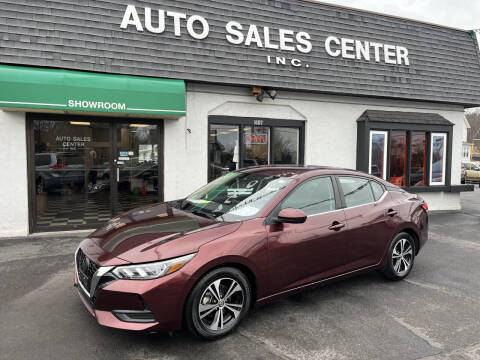 2021 Nissan Sentra for sale at Auto Sales Center Inc in Holyoke MA