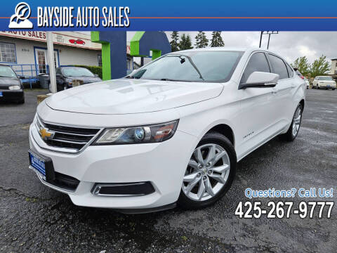 2016 Chevrolet Impala for sale at BAYSIDE AUTO SALES in Everett WA