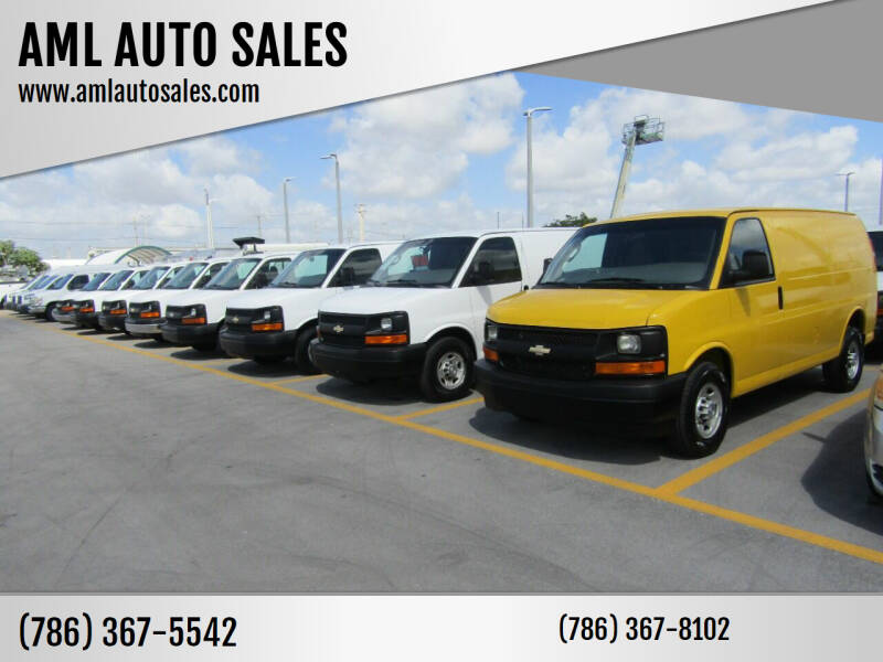 2017 Chevrolet Express for sale at AML AUTO SALES - Cargo Vans in Opa-Locka FL