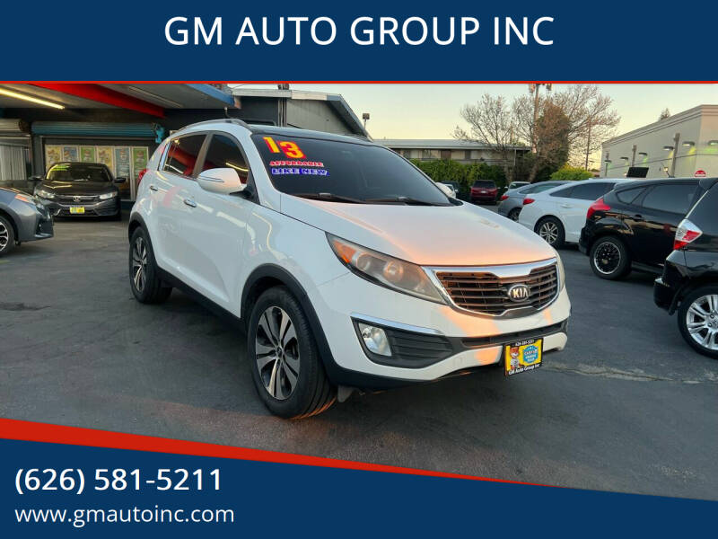 2013 Kia Sportage for sale at GM AUTO GROUP INC in La Puente CA