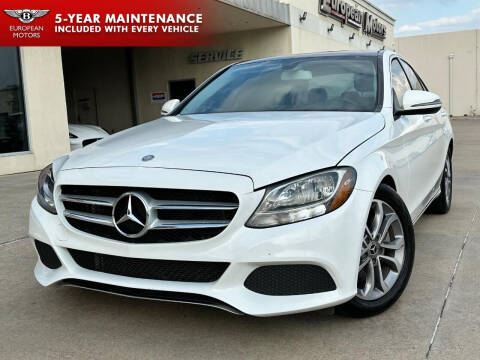 2017 Mercedes-Benz C-Class for sale at European Motors Inc in Plano TX