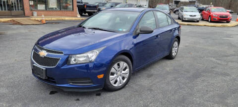 2013 Chevrolet Cruze for sale at A C Auto Sales in Elkton MD