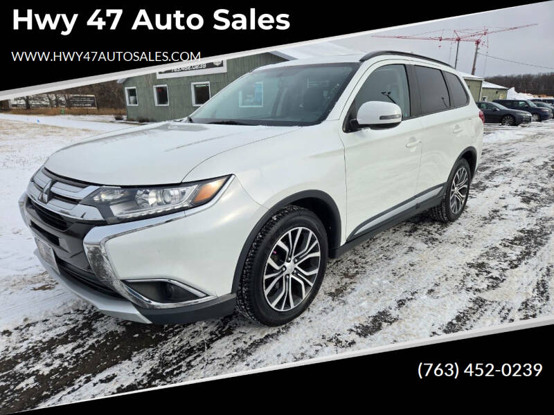 2016 Mitsubishi Outlander for sale at Hwy 47 Auto Sales in Saint Francis MN