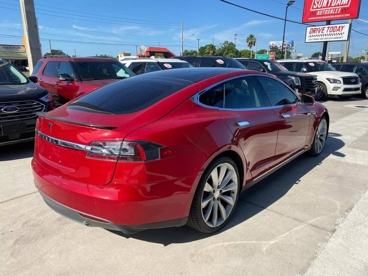 2014 Tesla Model S for sale at Sonydam Auto Sales Orlando in Orlando, FL