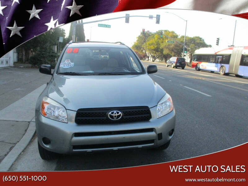 2008 Toyota RAV4 for sale at West Auto Sales in Belmont CA