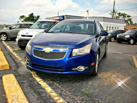 2013 Chevrolet Cruze for sale at Wyandotte Motors in Wyandotte MI