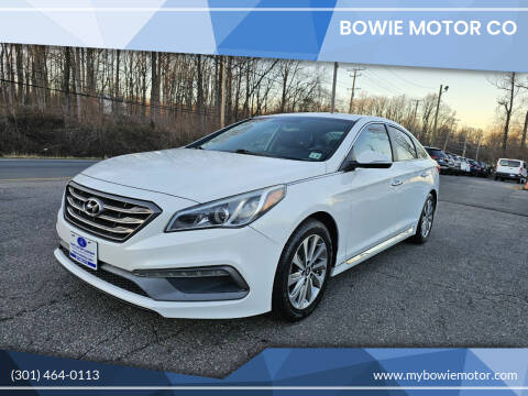 2016 Hyundai Sonata for sale at Bowie Motor Co in Bowie MD