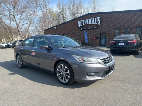 2015 Honda Accord for sale at Autohaus of Greensboro in Greensboro NC