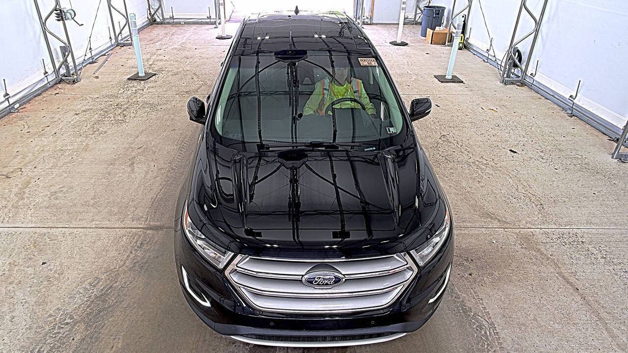 Black 2016 Ford Edge Titanium AWD Titanium 4dr Crossover 2
