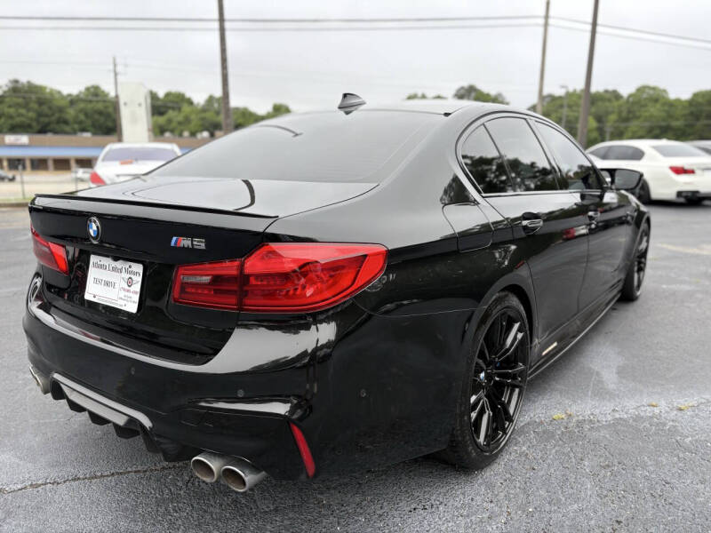 2018 BMW M5