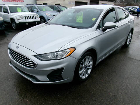 2019 Ford Fusion for sale at Aspen Auto Sales in Wayne MI