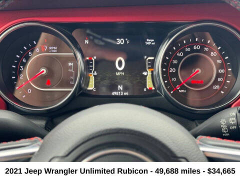 2021 Jeep Wrangler Unlimited Rubicon