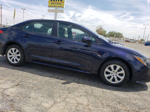 2021 Toyota Corolla for sale at ELITE MOTORS in Victorville CA