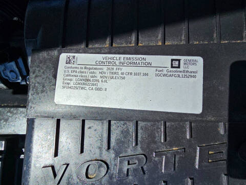 2020 Chevrolet Express 2500