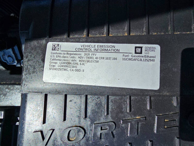 2020 Chevrolet Express 2500