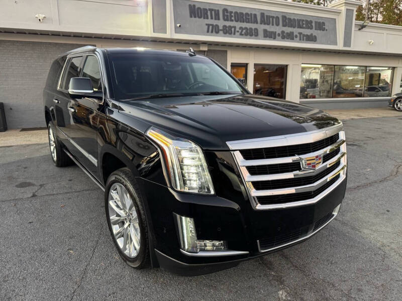 2019 Cadillac Escalade ESV for sale at North Georgia Auto Brokers in Snellville GA