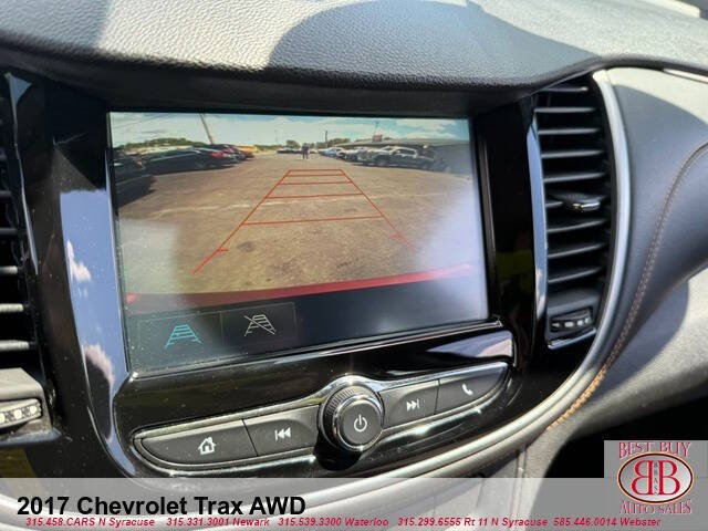 Dk. Red 2017 Chevrolet Trax LS AWD LS 4dr Crossover 24