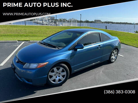 2008 Honda Civic for sale at PRIME AUTO PLUS INC. in Daytona Beach FL