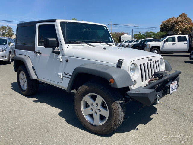 2016 Jeep Wrangler for sale at Guy Strohmeiers Auto Center in Lakeport CA