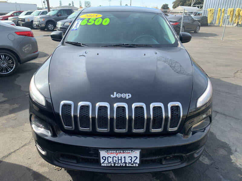 2015 Jeep Cherokee for sale at Neri's Auto Sales in Sanger CA