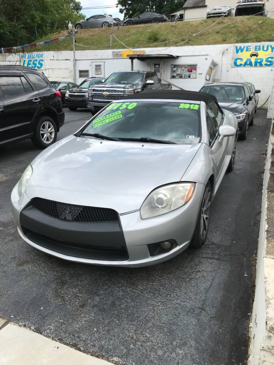 2012 Mitsubishi Eclipse Spyder for sale at High Level Auto Sales INC in Homestead, PA