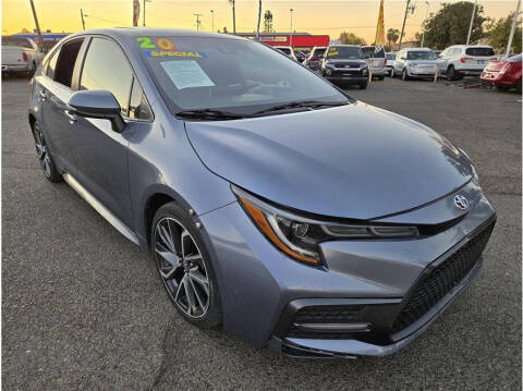 2020 Toyota Corolla for sale at MERCED AUTO WORLD in Merced CA