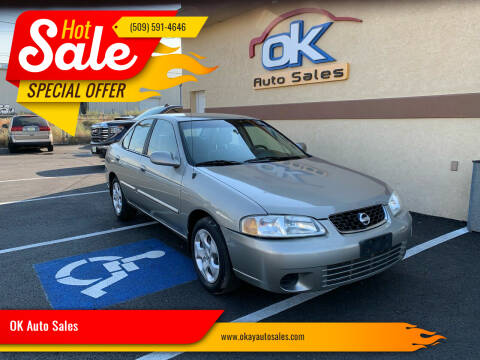 2003 Nissan Sentra for sale at OK Auto Sales in Kennewick WA