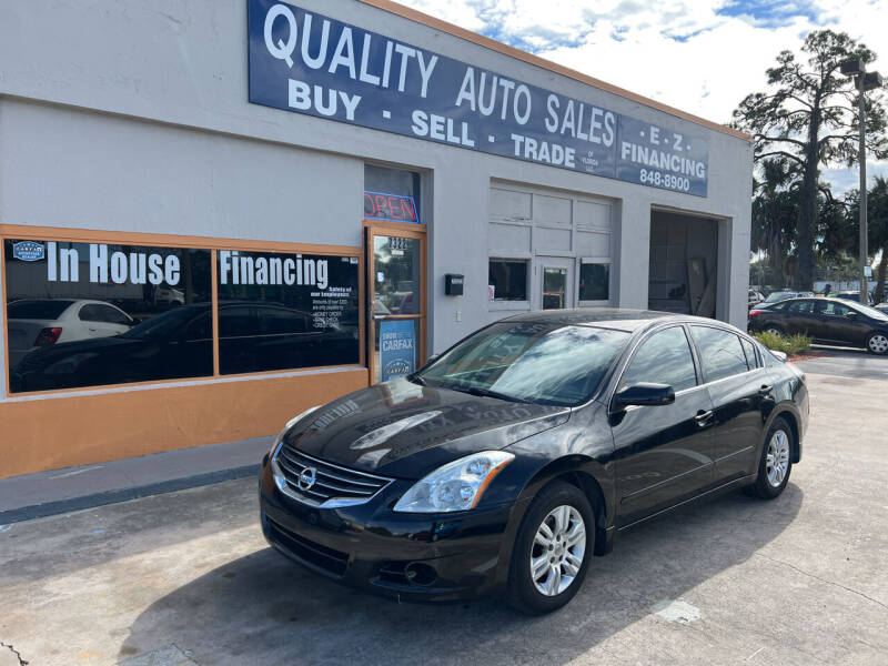 2011 Nissan Altima for sale at QUALITY AUTO SALES OF FLORIDA in New Port Richey FL