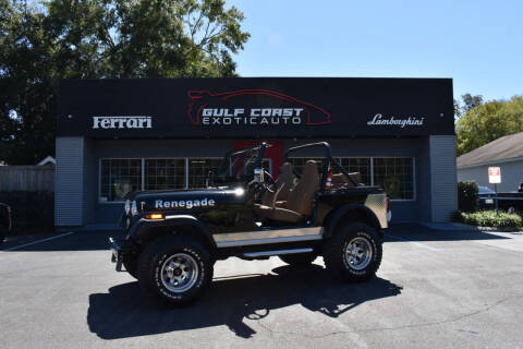 1983 Jeep CJ-7 for sale at Gulf Coast Exotic Auto in Gulfport MS