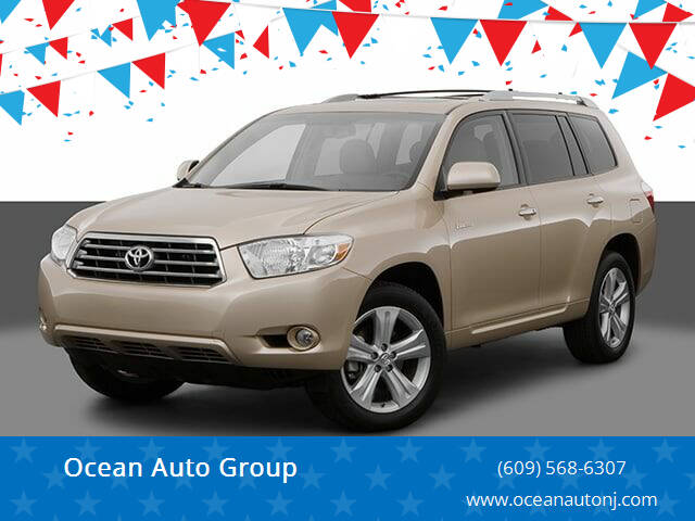 2008 Toyota Highlander for sale at Ocean Auto Group in Pleasantville NJ